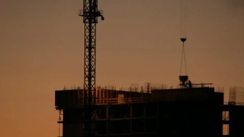 Nighttime work Stock Footage 131478889