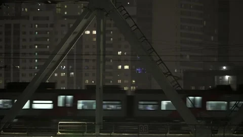 NightTrain Stock Footage 156545957