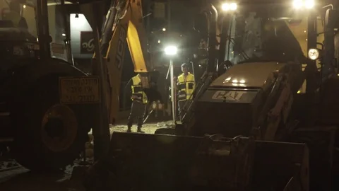 Nightwork Video stock 82400931