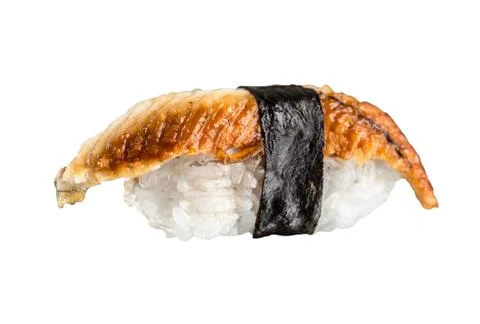 Nigiri sushi with eel Stock Photos