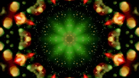 Nigth Christmas Kaleido 動画素材 44127221