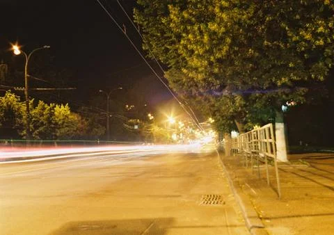 Nigth move Stock Photos