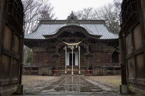 Nihonmatsu temple Stock Photos