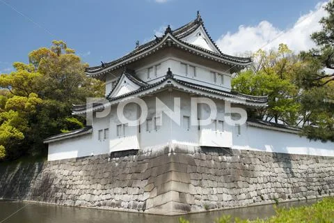 Nijojo temple in Kyoto Stock Photos