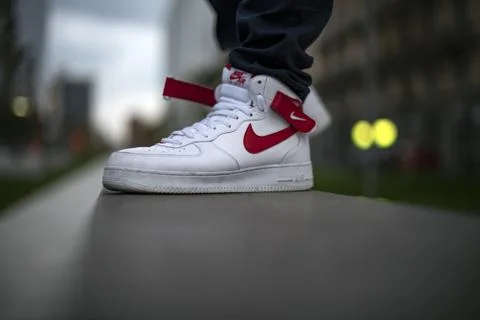 Nike Air Force Stock Photos