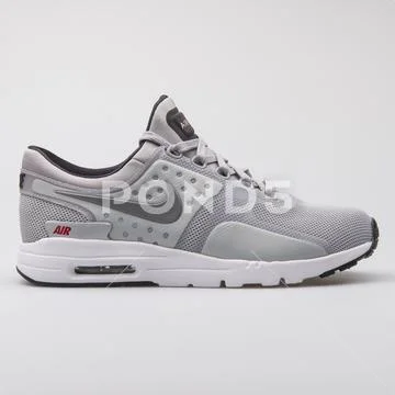 Nike Air Max Zero QS grey sneaker Stock Photos