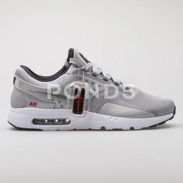 Nike Air Max Zero QS grey sneaker Stock Photos