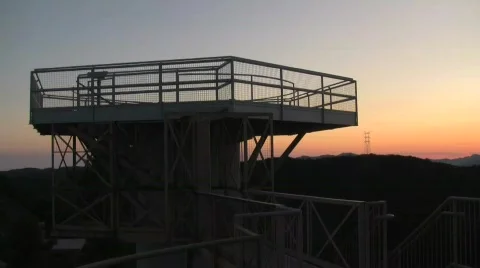 Nike Base at Sunset Video stock 567633