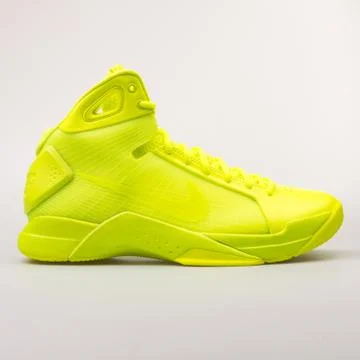 Nike Hyperdunk 08 volt yellow sneaker Foto stock