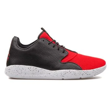 Nike Jordan Eclipse black and red sneaker 스톡 사진