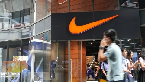 Nike shop Stock Footage 102414705