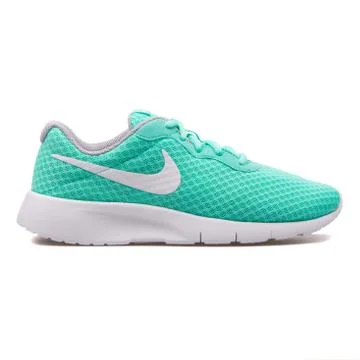 Nike Tanjun hyper turquoise sneaker Stock Photos