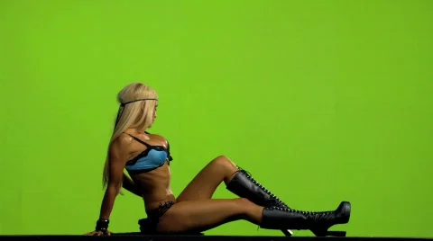 NIKKI FLOOR 01 C Video stock 543940