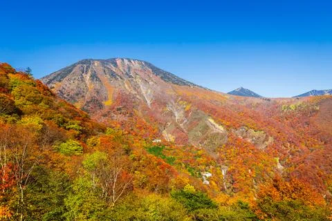Nikko in Autumn, Tochigi, Japan Stock Photos