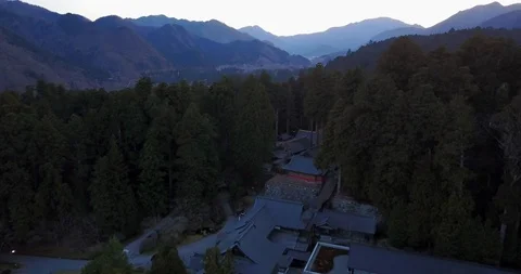 Nikko - Temple and bird 스톡 동영상 91900996