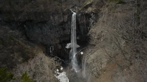 Nikko Waterfall 1 Stock Footage 25602694