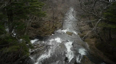 Nikko Waterfall 10 Stock Footage 25604139