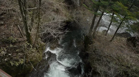 Nikko Waterfall 2 Stock Footage 25602717