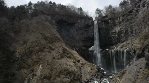 Nikko Waterfall 7 Stock Footage 25603393