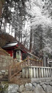 Nikko in the winter Stock Photos