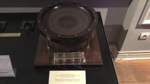 Nikola Tesla's machines Stock Footage 97208380