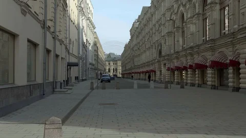 Nikolskaya str Stock Footage 128190734