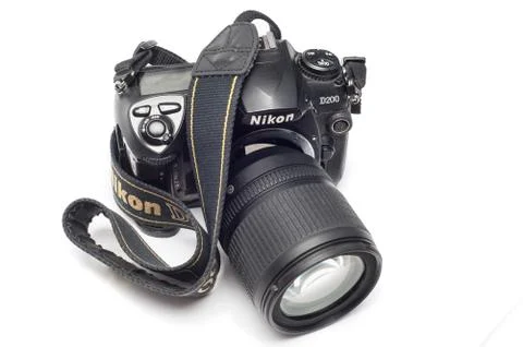 Nikon D200 DSLR  Camera Stock Photos