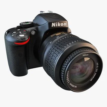 3D Model: Nikon D5100 ~ Buy Now #89261171 | Pond5
