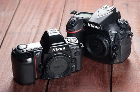Nikon DSLR Camera Stock Photos