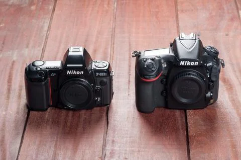 Nikon DSLR Camera Stock Photos