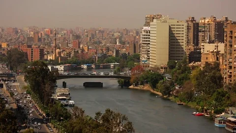 Nile Arial 2 動画素材 83721394