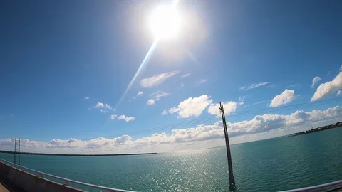 Nile Channel Bridge 스톡 동영상 124512502