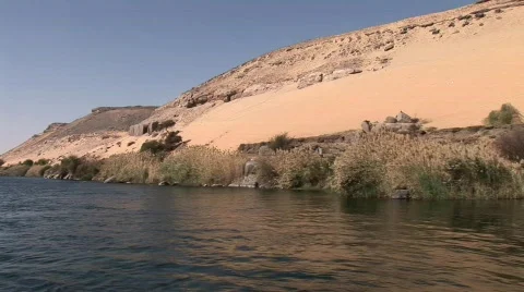 Nile in Egypt Stock Footage 591339