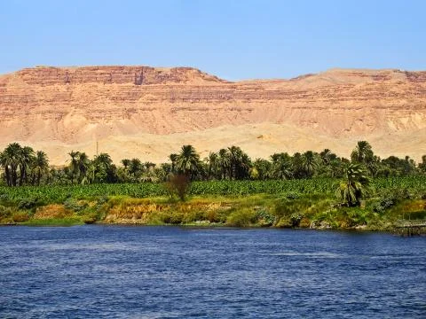 Nile river, egypt Stock Photos