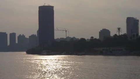 The nile river panning Video stock 118184568