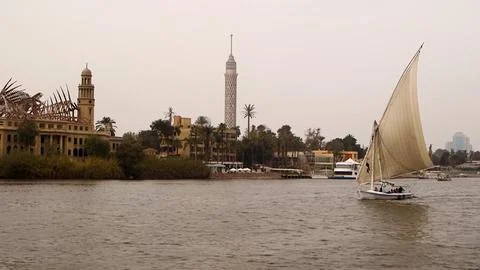  the Nile River. Stock Photos