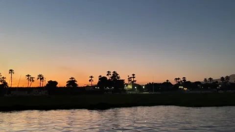 The Nile in Upper Egypt Stock Footage 302400055