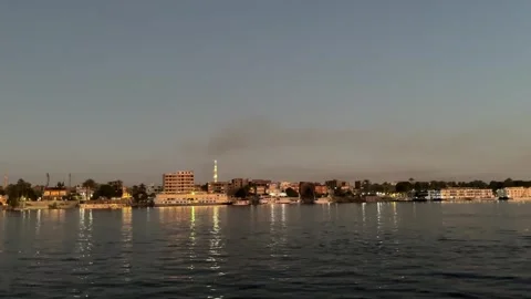The Nile in Upper Egypt Stock Footage 302400227