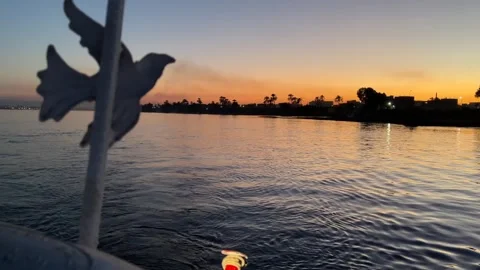 The Nile in Upper Egypt Stock Footage 302400228