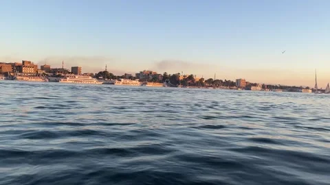 The Nile in Upper Egypt Stock Footage 302400656