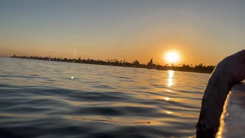 The Nile in Upper Egypt Stock Footage 302400666