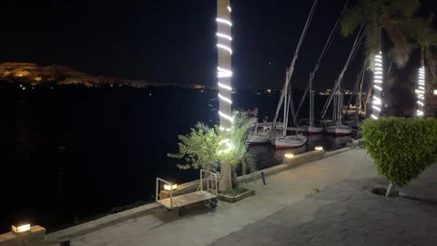 The Nile in Upper Egypt Stock Footage 302400870