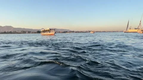 The Nile in Upper Egypt Stock Footage 302400881