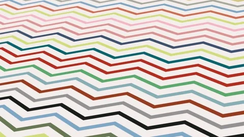Nimated abstract pattern with geometric elements in multicolored tones Stock Footage 233783620