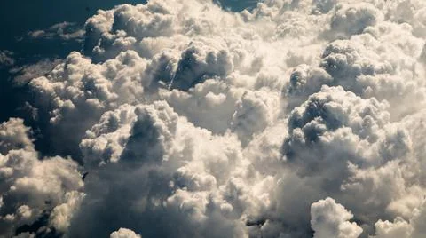Nimbus cloud background Foto stock