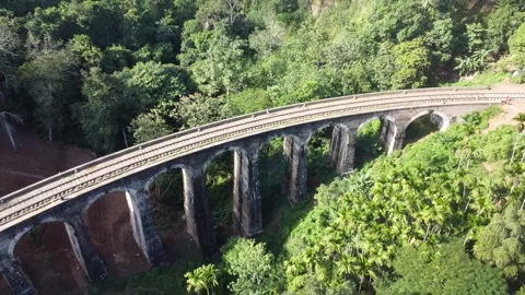 Nine Arch Bridge 1 Video stock 326217702