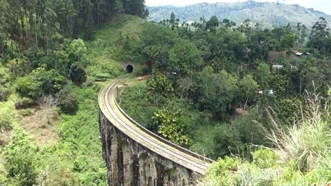 Nine arches train Stock-Footage 78027737