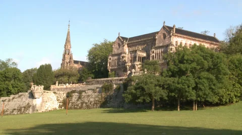 Nineteenth century palace Stock Footage 34837539