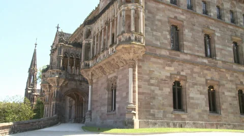 Nineteenth century palace Stock Footage 34840380