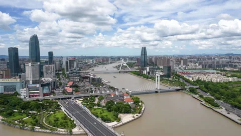 Ningbo China Video stock 246776744